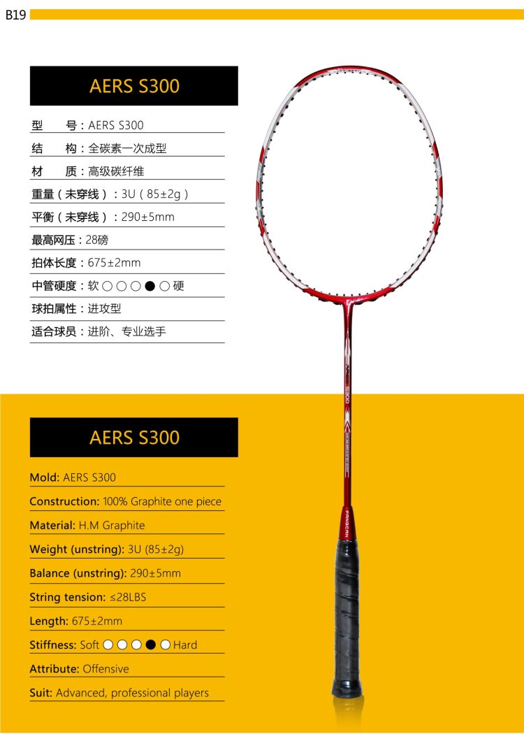 B19_Badminton Racket