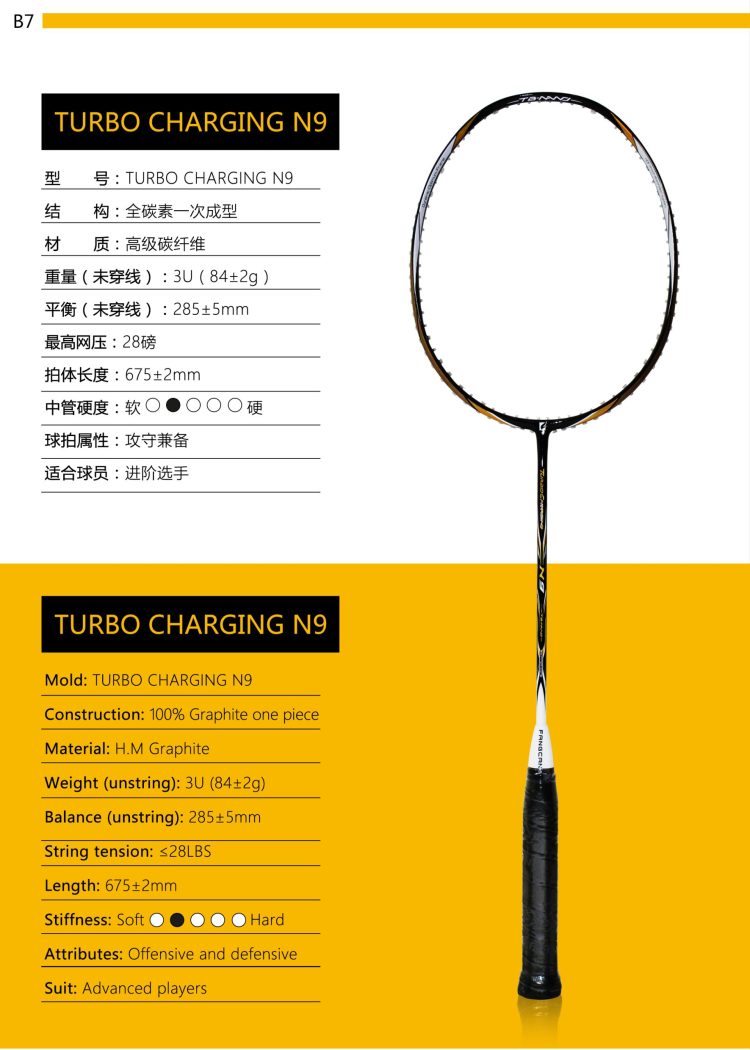 B7_Badminton Racket